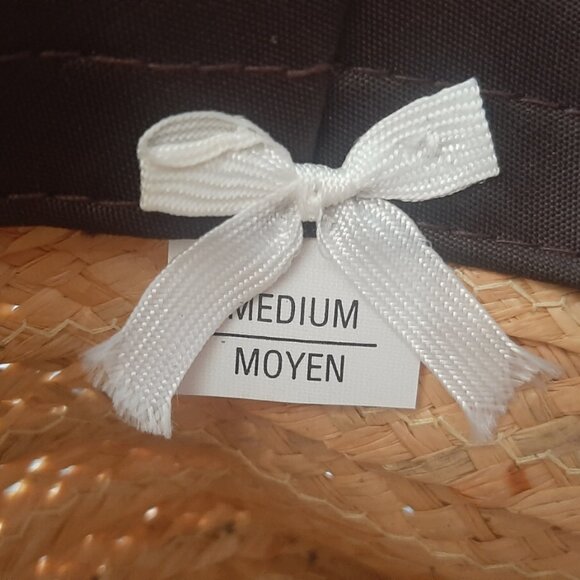 Biltmore Raffia Leisure Natural Hat Medium - Picture 2 of 6